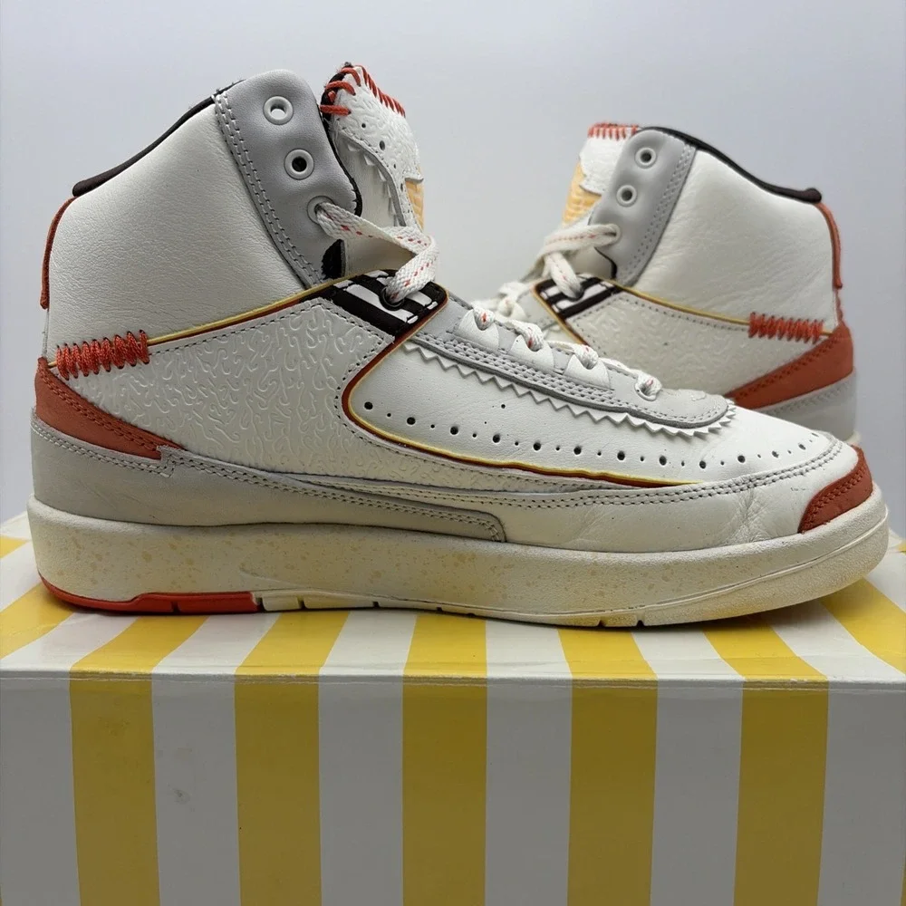 Size 7 - Maison Château Rouge x Air Jordan 2 United Youth  (DO5254-180)